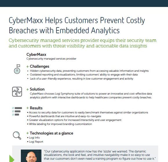  CyberMaxx Helps Customers to Prevent Costly Breaches with Embedded Analytics [Case Study]