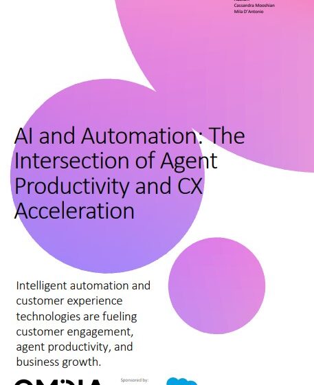  AI and Automation: The Intersection of Agent Productivity and CX Acceleration